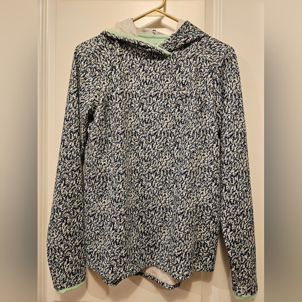 Zero Restriction Women Size S Multicolored Long Sleeve Pullover Hoodie NWT Golf